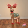 Reindeer 2, Reno, Renne, Лось, Christmas, holiday, festive, elf, Santa's helper, jingle bells, yuletide, merry, magical, baby reindeer