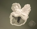 Digital templates in PDF for paper low-poly sculpture Angel