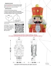 Nutcracker Nutcracker Papercraft 3D, pepakura Pdf template Low polygonal Paper Sculpture Diy Decor home loft office gift