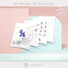 3D Papercraft Balloon dog template | Low Poly balloon dog