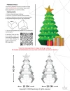 Christmas Tree Papercraft 3D, pepakura Pdf template Low polygonal Paper Sculpture Diy Decor home loft office gift