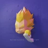 DIY Low Poly Papercraft, Vegeta, Digital template, DIY, Wall Decoration, Wall Hanging, Art, Hero, Anime