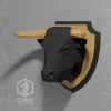 Bull Head Papercraft, Digital Template, PDF Download, Gurko, Trophy, 3D Low Poly, Pepakura, DIY Origami, Paper Decor, DIY Gift