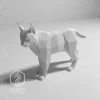 Lynx Papercraft, Cat, Digital Template, PDF Download, Gurko, 3D Low Poly, Pepakura, DIY Origami Sculpture, Paper Party Decoration, DIY Gift