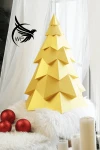 Christmas Tree Low Poly Papercraft, Paper Sculpture, Low Poly PDF Template, DIY Decor & Gift