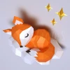 Papercraft Templates Baby Fox On A Small Cloud PDF