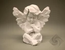 Digital templates in PDF for paper low-poly sculpture Angel