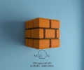 Blocks, DIY, Papercraft, PDF, Low Poly, 3D model, Craft, Paper, Mario, Retro Game, Nes, Snes, GBA, Gb, Room Decor