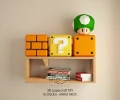 Blocks, DIY, Papercraft, PDF, Low Poly, 3D model, Craft, Paper, Mario, Retro Game, Nes, Snes, GBA, Gb, Room Decor