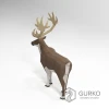 Reindeer Papercraft, Deer, Digital Template, PDF Download, Gurko, 3D Low Poly, Pepakura, DIY Origami Sculpture, New Year Christmas Decor