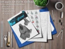3D Papercraft ghost PDF template, papercraft halloween decoration, SVG template, paper wall decor, low poly paper decor, DIY halloween decor