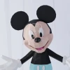 Low poly Mickey Mouse Toy 3d papercraft sculpture, Doll 3D paper model