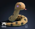 TINY BOA, Papercraft, Template, DIY, Paper, Low Poly, Cute, Kawaii, 3D Model, Pdf Low Poly, Kids Toy