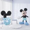 Low poly Mickey Mouse Toy 3d papercraft sculpture, Doll 3D paper model