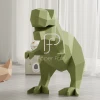 Low Poly Baby Dinos T-Rex Papercraft Template,set of 3 papercraft models