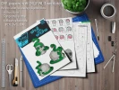 Papercraft 3D skull with snake template for halloween decor, digital papercraft PDF template, low poly paper decor, DIY halloween decor