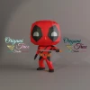 Deadpool Funko Papercraft Template A4 DIY Low Poly Pepakura 3D PDF Paper Sculpture OrigamiTruxStudio