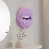 3D Papercraft Lips template | Low Poly Pucker Up Lips Wall Art Decor Sculpture for Home or Salon