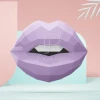 3D Papercraft Lips template | Low Poly Pucker Up Lips Wall Art Decor Sculpture for Home or Salon