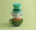 Mad Hatter Candy, DIY, Papercraft, PDF, Low Poly, Paper, Sweets, Candy, Wonderland, Moon Studio