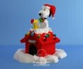 Snoopy Christmas, Snoopy Navidad, DIY, Papercraft, pdf, svg, dxf, Low Poly, 3D model, Craft, Cricut, maker, Merry Christmas, December, New Year, Low Poly