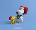 Snoopy Christmas, Snoopy Navidad, DIY, Papercraft, pdf, svg, dxf, Low Poly, 3D model, Craft, Cricut, maker, Merry Christmas, December, New Year, Low Poly