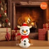 Elk Antler Snowman PDF Template, DIY 3d Model, FanArt, Paper Sculpture, Low Poly, Pepakura, Craft, Manualidad, Paper Art