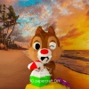 Chipper, Chip 'N Dale PDF Template, DIY 3d Model, FanArt, Paper Sculpture, Low Poly, Pepakura, Craft, Manualidad, Paper Art