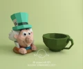 Mad Hatter Candy, DIY, Papercraft, PDF, Low Poly, Paper, Sweets, Candy, Wonderland, Moon Studio