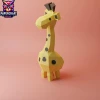 Papercraft Giraffe 3D Model – DIY Low Poly PDF Template, Origami, Creative Paper Sculpture -Giraffe Design.