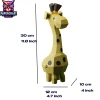 Papercraft Giraffe 3D Model – DIY Low Poly PDF Template, Origami, Creative Paper Sculpture -Giraffe Design.