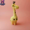 Papercraft Giraffe 3D Model – DIY Low Poly PDF Template, Origami, Creative Paper Sculpture -Giraffe Design.