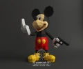 Mickey One Hand, DIY, Papercraft, pdf, Low Poly, 3D model, Craft, Paper, Disney, Cricut, Cameo, Moon Studio