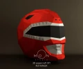 Red Ranger, DIY, Papercraft, PDF, Low Poly, Cricut, Maker, Cameo, Paper ...