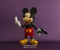 Mickey One Hand, DIY, Papercraft, pdf, Low Poly, 3D model, Craft, Paper, Disney, Cricut, Cameo, Moon Studio