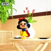 Snow White, PDF Template, DIY 3d Model, FanArt, Paper Sculpture, Low Poly, Pepakura, Craft, Manualidad, Paper Art