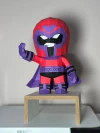 Magneto X-men Low Poly Papercraft Templates Gift DIY Decoration BOYKA