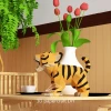 Baby Tiger, Chandu the Tiger PDF Template, DIY 3d Model, FanArt, Paper Sculpture, Low Poly, Pepakura, Craft, Manualidad, Paper Art