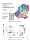 Unicorn Papercraft 3D – DIY low poly unicorn | pdf template | cute paper sculpture | kids room & party decor