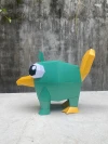 PLATYPUS PERRY, Papercraft, Template, DIY, Paper, Low Poly, Cute, Kawaii, 3D Model, Pdf Low Poply, Kids Toy