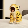 Baby Tiger, Chandu the Tiger PDF Template, DIY 3d Model, FanArt, Paper Sculpture, Low Poly, Pepakura, Craft, Manualidad, Paper Art