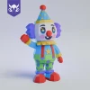 CLOWN, Papercraft, Template, DIY, Paper, Low Poly, Cute, Kawaii, 3D Model, Pdf Low Poply, Kids Toy