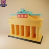 Brandenburg Gate Papercraft – 3D Low Poly Berlin Landmark Template, DIY Paper Model, PDF Template, Decor, Kids Craft, Paper Sculpture