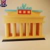 Brandenburg Gate Papercraft – 3D Low Poly Berlin Landmark Template, DIY Paper Model, PDF Template, Decor, Kids Craft, Paper Sculpture