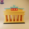 Brandenburg Gate Papercraft – 3D Low Poly Berlin Landmark Template, DIY Paper Model, PDF Template, Decor, Kids Craft, Paper Sculpture