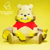 Winnie the Pooh Low Poly Papercraft Template Pepakura PDF DIY Handmade
