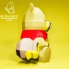 Winnie the Pooh Low Poly Papercraft Template Pepakura PDF DIY Handmade
