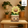 Flower Pack kit Low Poly Papercraft Template Pepakura PDF DIY Handmade