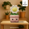 Flower Pack kit Low Poly Papercraft Template Pepakura PDF DIY Handmade