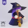 WITCH, Papercraft, Template, DIY, Paper, Low Poly, Holiday, 3D Model, Pdf Low Poply, October, Carnival, Halloween